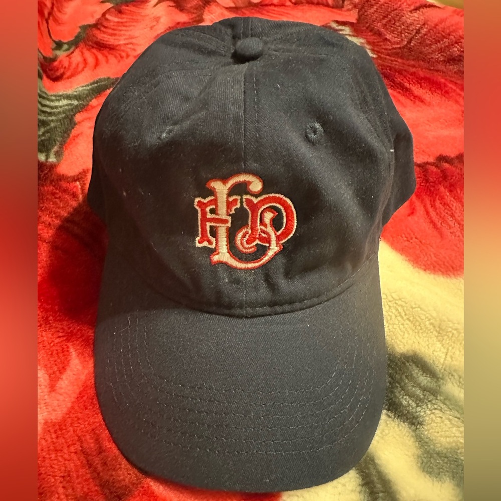 Lynchburg Fire Department vintage logo hat